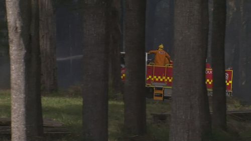 Victoria had its first test of bushfire season in the state's high country.