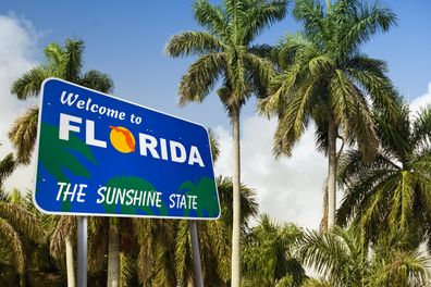 Welcome to Florida sign.