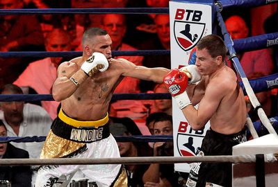 "But I outboxed him," a jubilant Mundine declared. (AAP)