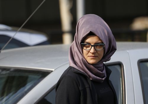 Khashoggi's fiancée Hatice Cengiz has told The Washington Post she has spent sleepless nights worrying about him and has demanded answers from the government.