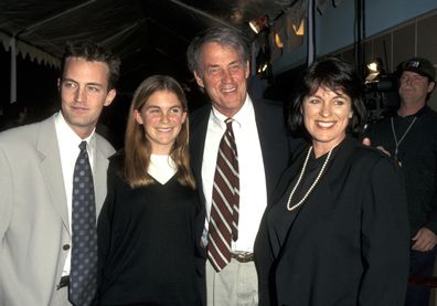 Matthew Perry and family