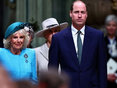Queen Camilla and Prince William