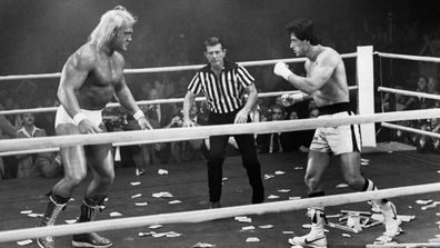 Hulk Hogan, Sylvester Stallone 