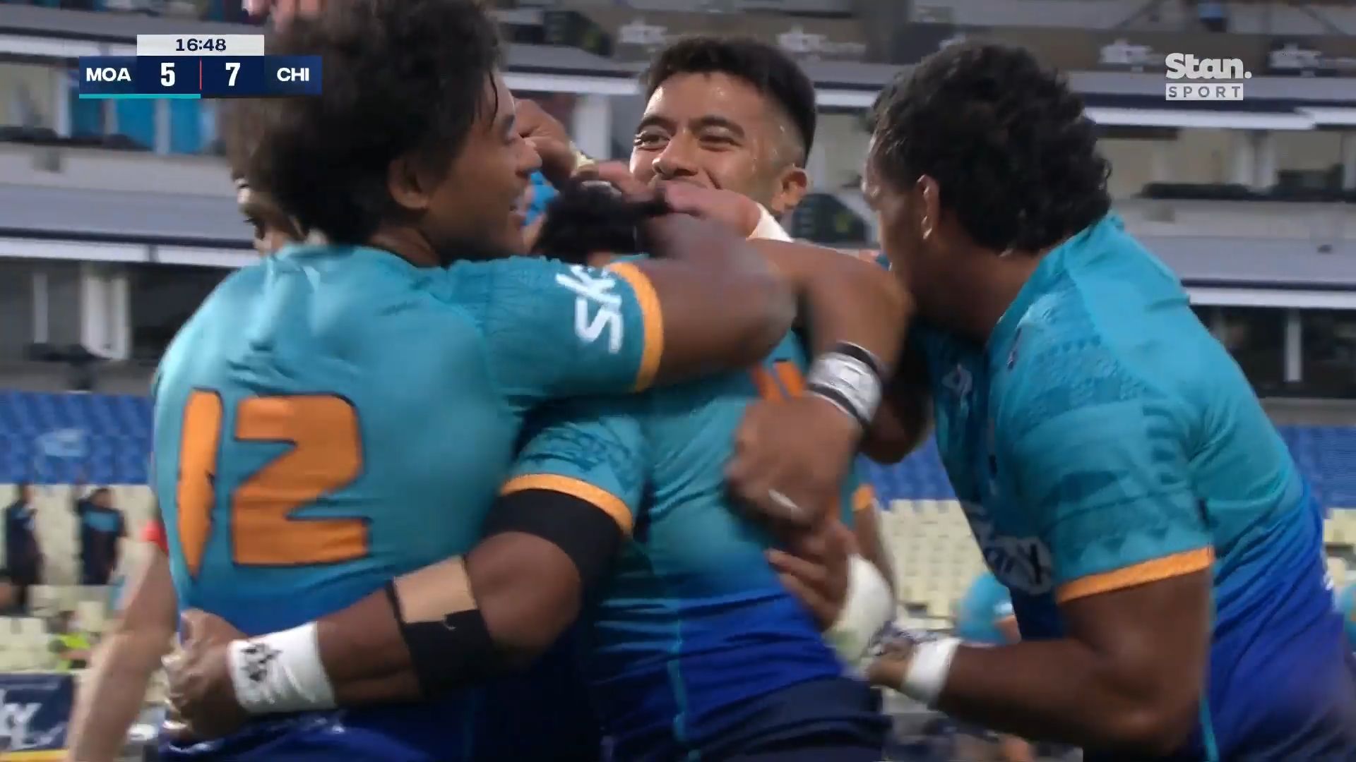 Super Rugby Pacific: Chiefs dig deep to run in nine tries in dismantling of Moana Pasifika