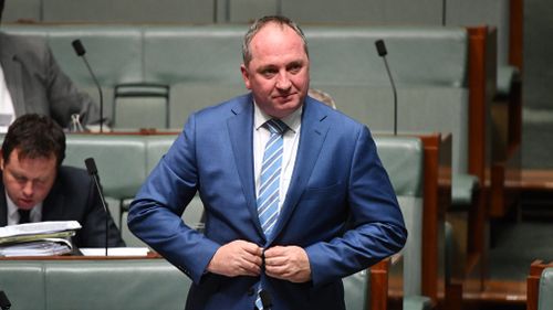 Former deputy prime minister Barnaby Joyce says Malcom Turnbull has a 'contractual obligation' to the people of Wentworth.