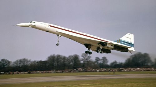 The Concorde flew between 1976 and 2003.