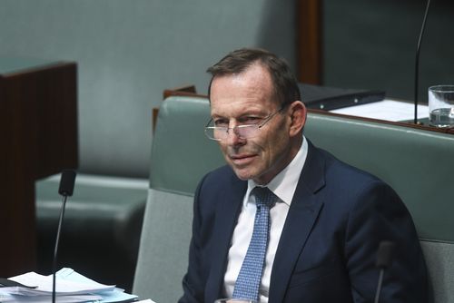 Former prime minister Tony Abbott has called for the government to drop the NEG.