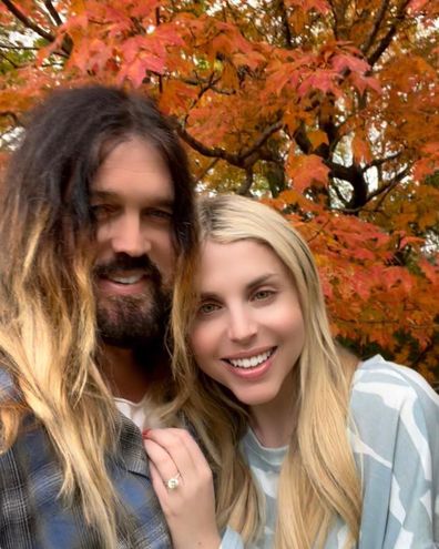 Billy Ray Cyrus and Aussie singer Firerose seemingly confirm engagement.