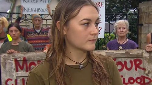 Lismore resident Kudra Rickett's home was destroyed in the flood.