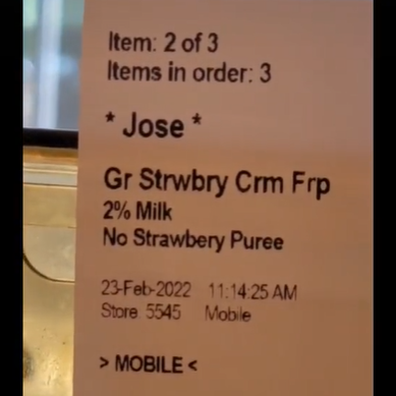 Starbucks barista shares customer's 'confusing' Frappuccino order in viral TikTok.