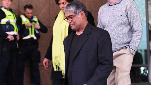 Alleged victim, Mill Park father Roger Singaravelu. Picture: AAP