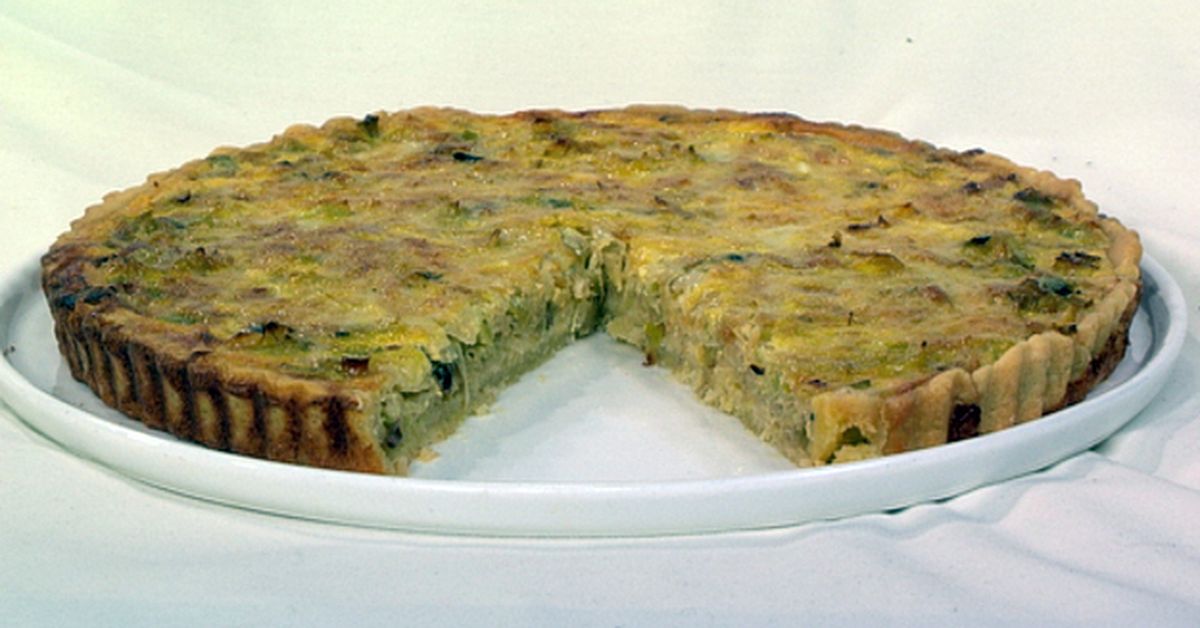 Leek and gruyere tart - 9Kitchen