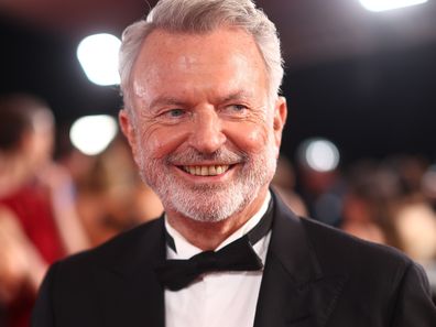 Sam Neill at the 2025 AACTA Awards on February 07, 2025 in Gold Coast, Australia.