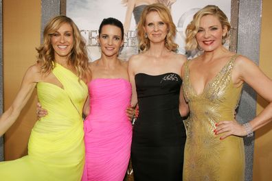 Sarah Jessica Parker with 'Sex and the City' co-stars Kristin Davis, Cynthia Nixon and Kim Cattrall in 2010.