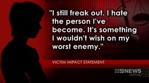 The teenager wrote a victim impact statement read to the court. (9NEWS)