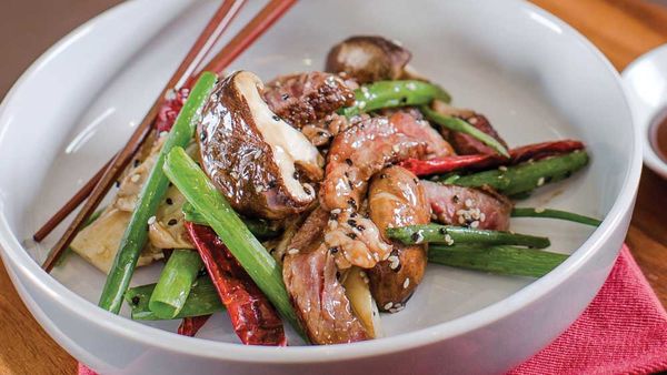 Stir fried beef