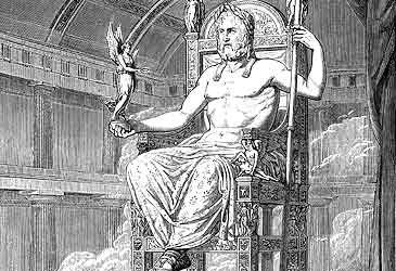 How long did it take Phidias to create the Statue of Zeus at Olympia?