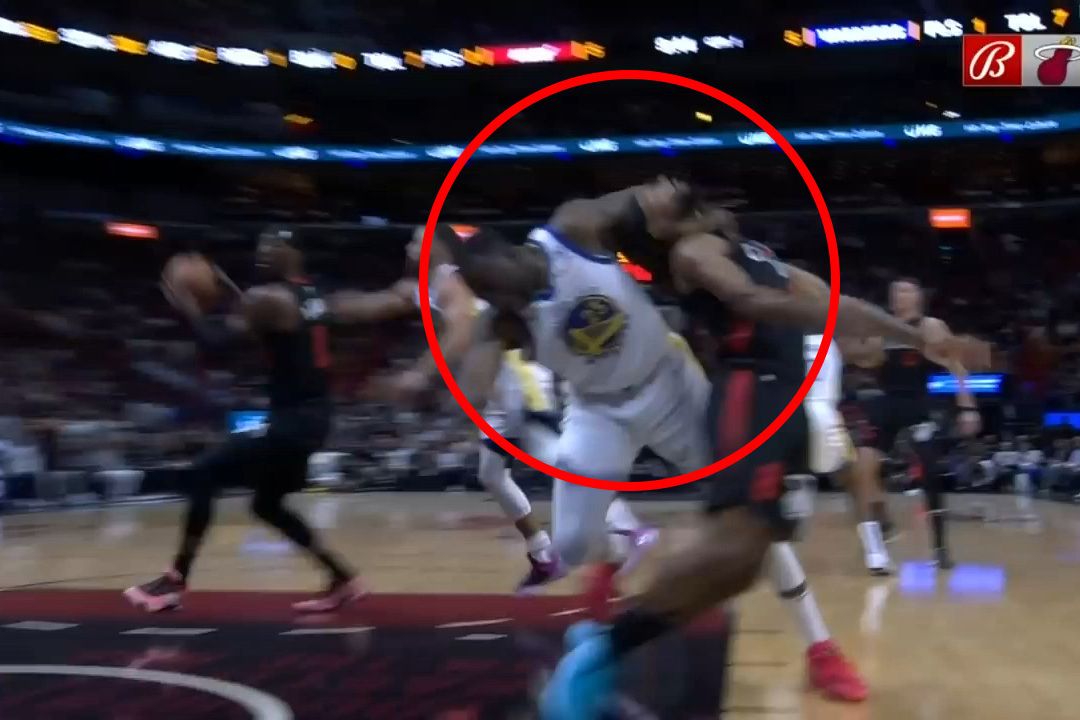 'Yikes!': NBA villain Draymond Green drags Patty Mills by the neck in ugly clash