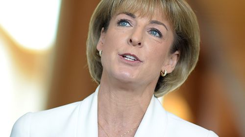 Michaelia Cash was named as Minister for Women and Minister for Employment. (9NEWS)