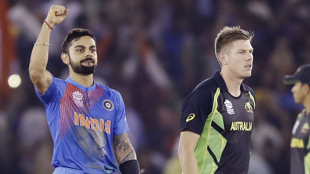 Aust eliminated from World T20 by India