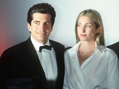 John F. Kennedy and Carolyn Bessette.