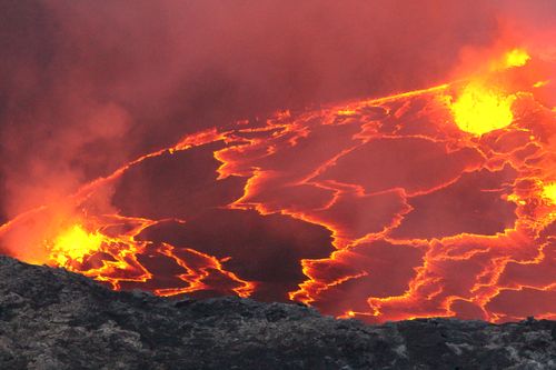 Mount Nyiragongo eruption