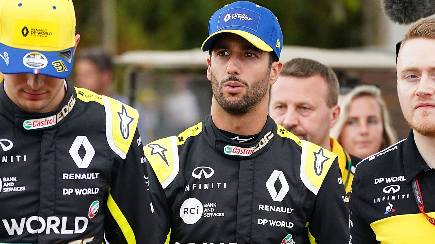 Daniel Ricciardo's F1 team Renault react to coronavirus scare at Australian GP