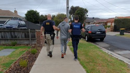 Two men were arrested after warrants 