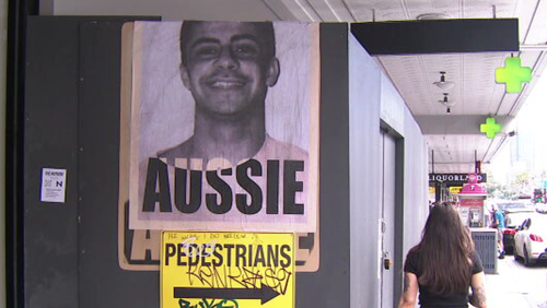 Poster of rape gang leader Bilal Skaf  