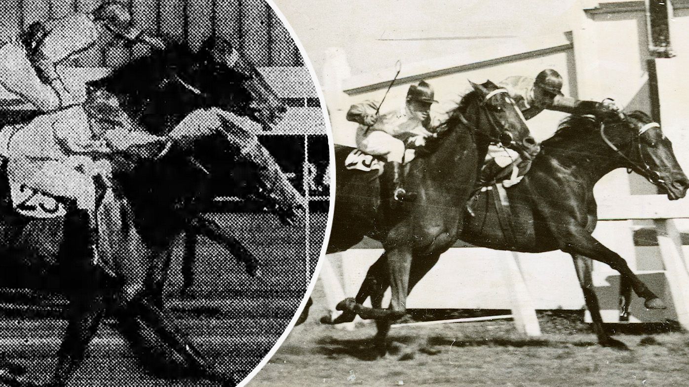 Melbourne Cup robbery? Photo that went wrong