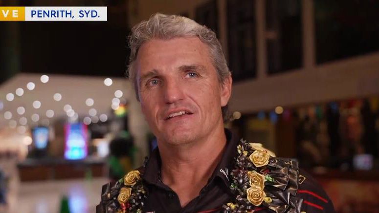 Panthers coach Ivan Cleary was a little groggy after his grand final win.