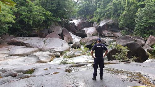 Babinda Boulders: Major search underway for 18-year-old who went missing at the Devil's Pool