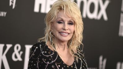 Dolly Parton arrives at the Rock & Roll Hall of Fame Induction Ceremony on Saturday, Nov. 5, 2022, at the Microsoft Theater in Los Angeles. (Photo by Richard Shotwell/Invision/AP)