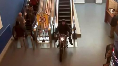 Motorcyclist leads cops on bonkers chase through Canadian shopping centre