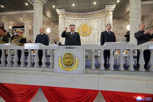 Kim Jong Un ve yabancı liderler
