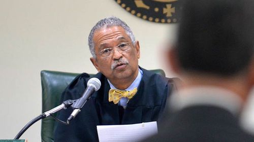 Judge Wayne Salvant addresses Couch's legal team. (AAP)