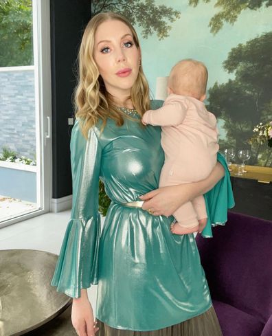 Actress Katherine Ryan reveals she hid pregnancy for fear she would lose work opportunities.