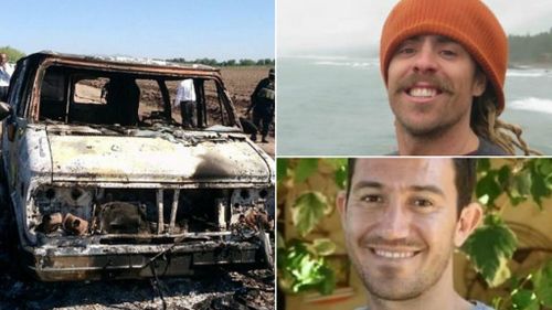 Mexico police arrest three men over suspected murder of WA surfers