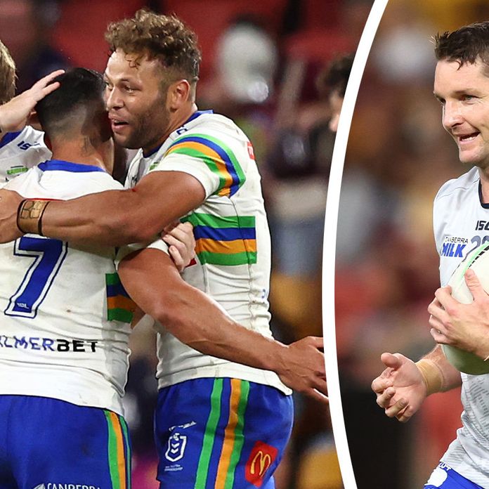 NRL 2022: Brisbane Broncos, Canberra Raiders, round 14, Suncorp