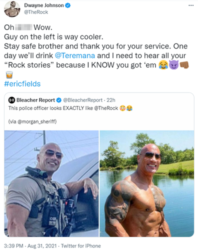 Anyone else think The Rock and Dwayne Johnson look a lot alike? : r/memes