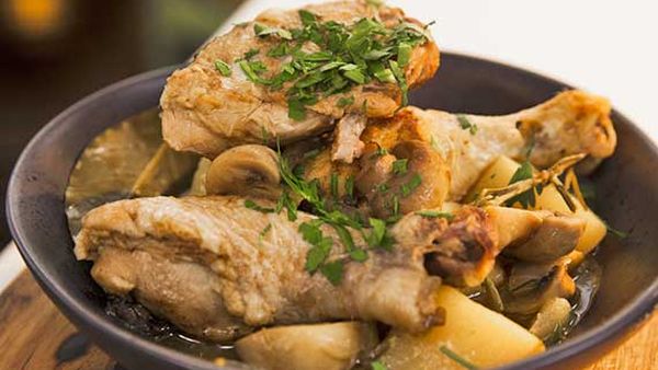 Zoe Bingley-Pullin's chicken cassoulet (chicken casserole)