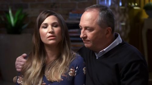 Barnaby Joyce has revealed he pursued women for years before meeting former staffer Vikki Campion. Picture: Seven Network