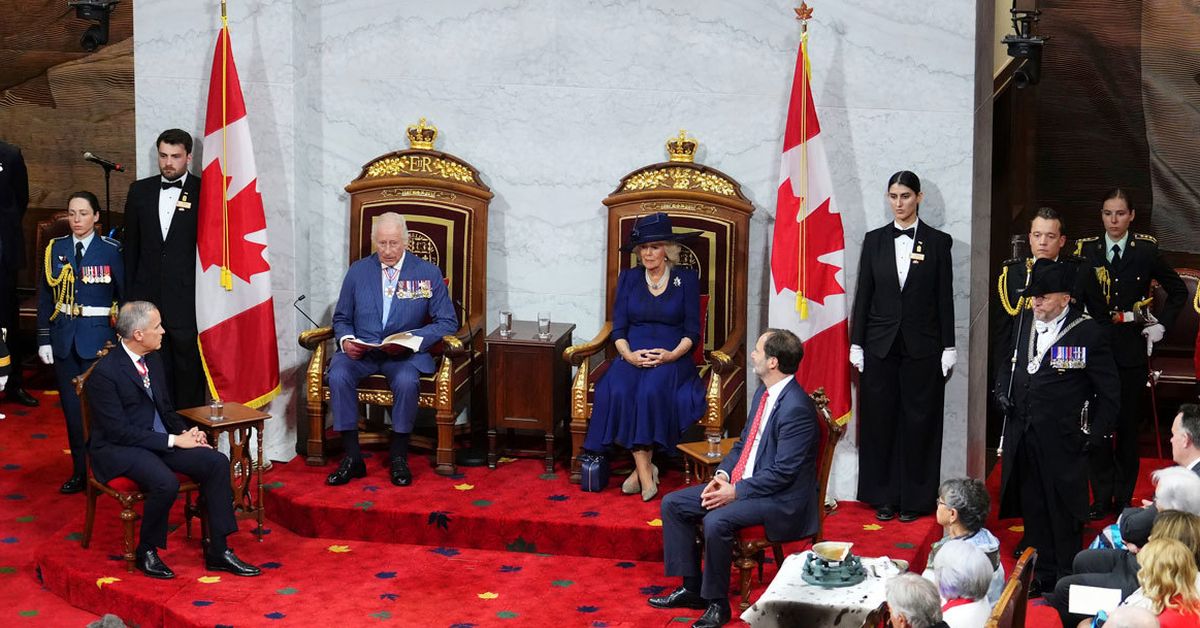 King Charles makes historic speech in Canadian parliament