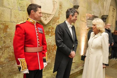 queen camilla salisbury cathedral appearance king charles health update