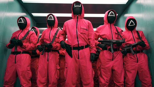 Questa immagine rilasciata da Netflix mostra una scena della popolare serie coreana 