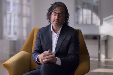 Historian and filmmaker David Olusoga appeared in Harry & Meghan the Netflix docuseries