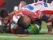 Dolphin in strife for 'interesting' tackle
