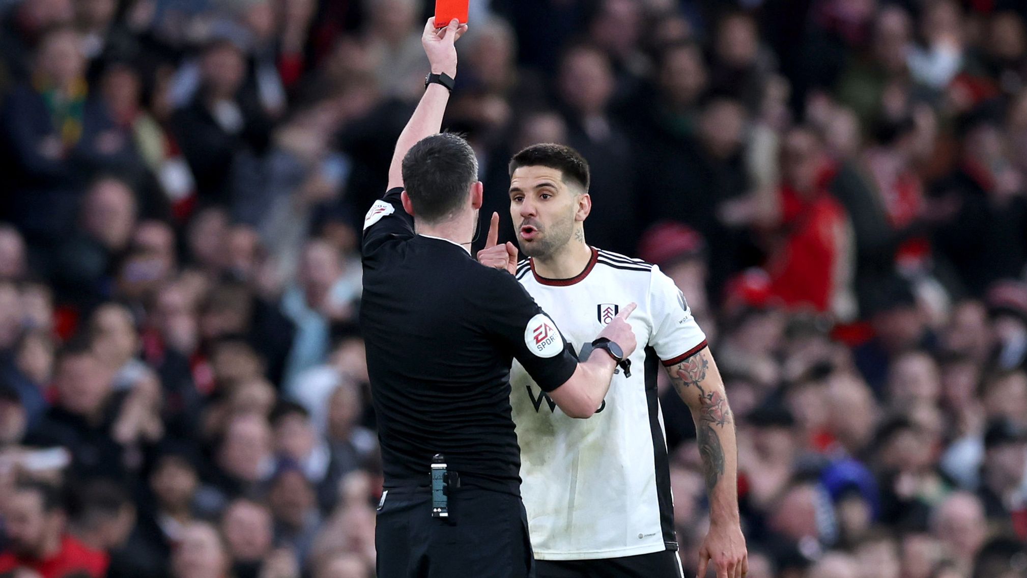 'Clearly insufficient': Fulham striker Aleksandar Mitrovic facing monster ban after red card farce