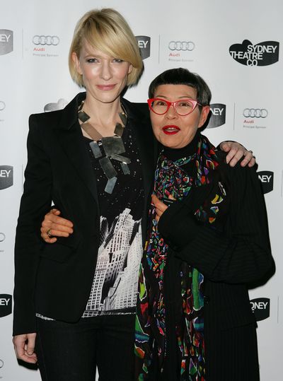 Jenny Kee with Cate Blanchett