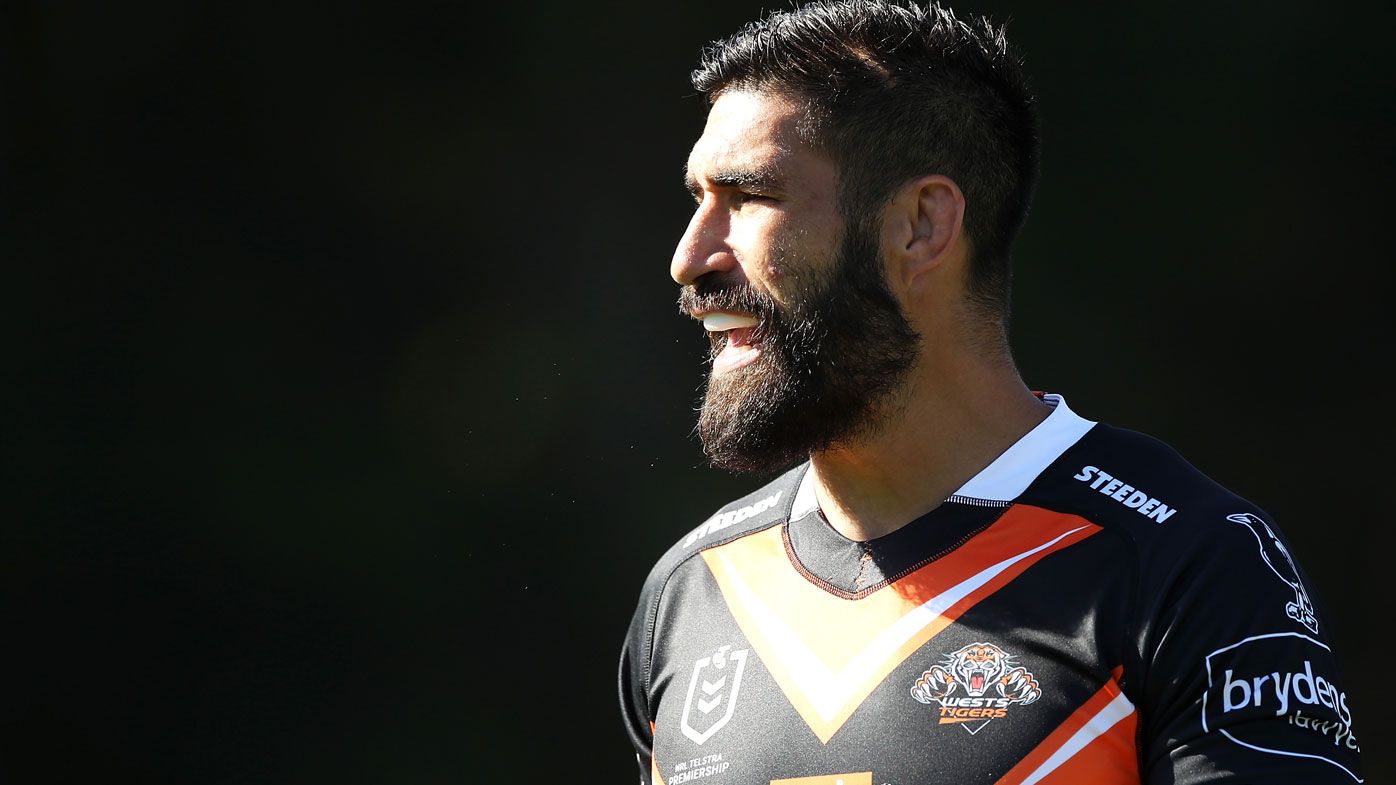 James Tamou is excited to break the Tigers&#x27; final drought. (Getty)